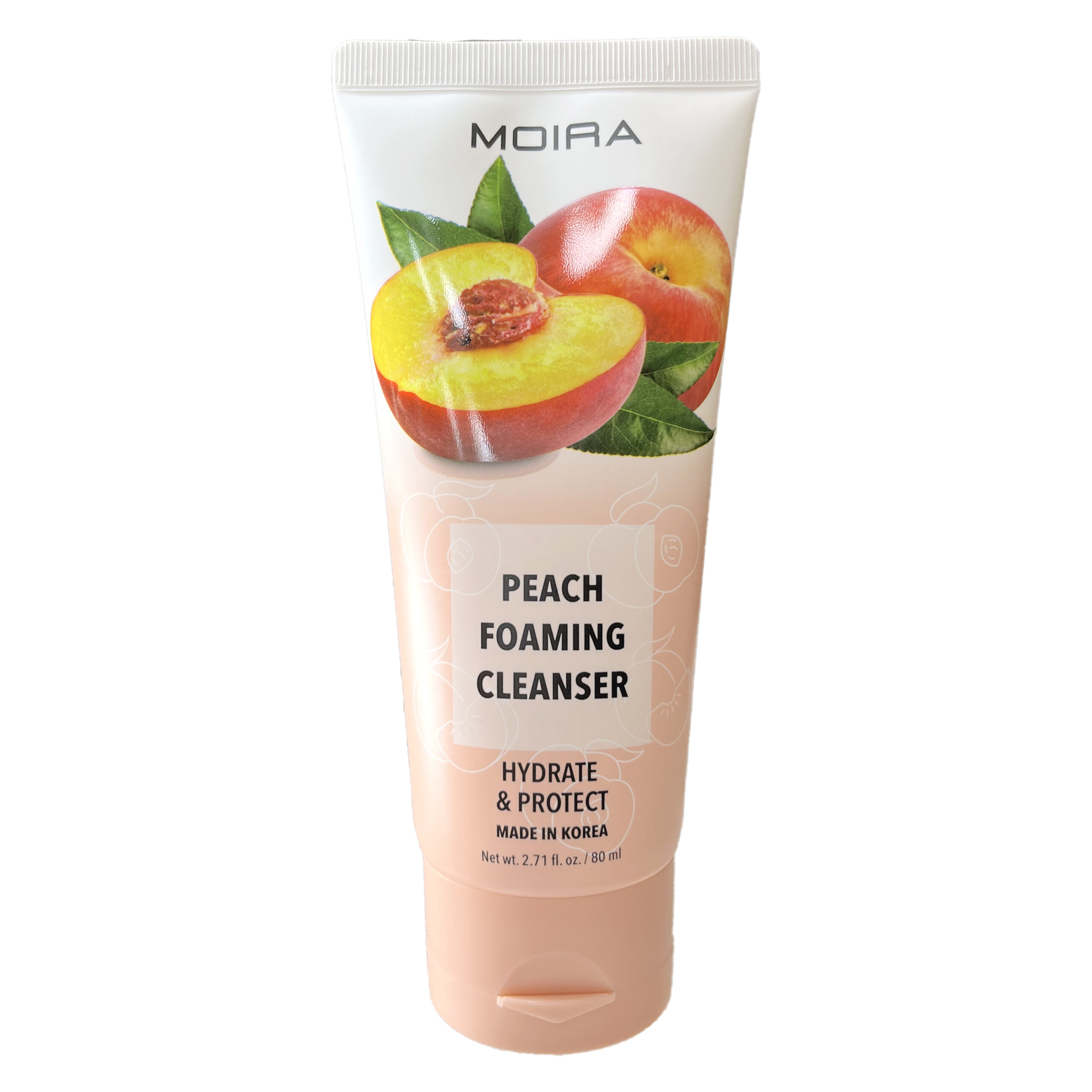 MOIRA Peach Foaming Cleanser es una fórmula suave adecuada para todo tipo de piel. Con una infusión de extracto de melocotón, este limpiador mejora la textura de la piel y la protege de la contaminación.